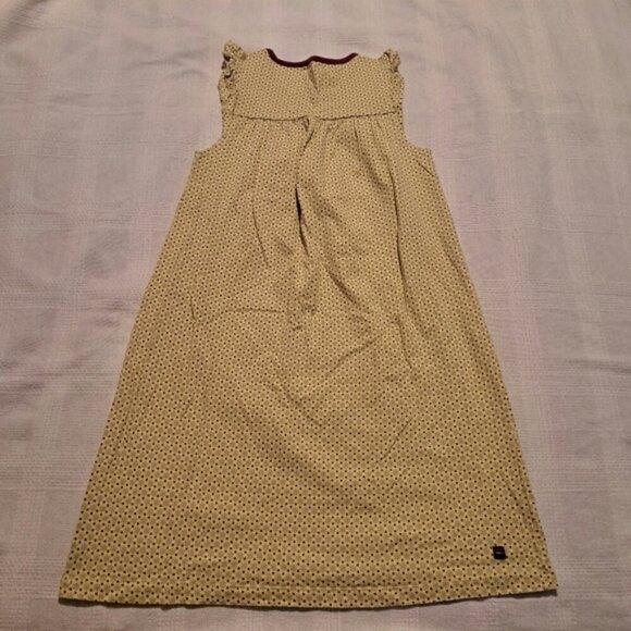 Tea Collection girls size 12 2 tone green purple & white design VGUC - Picture 5 of 6